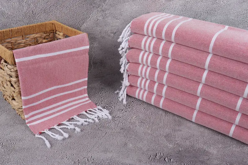 Kitchen Towel, 38x18 Cotton Striped Towel, Bachelorette Party Gifts Bridesmaids, Turkish Hand Towel, Personalized Gifts, Maid Of Honor Gift - 3