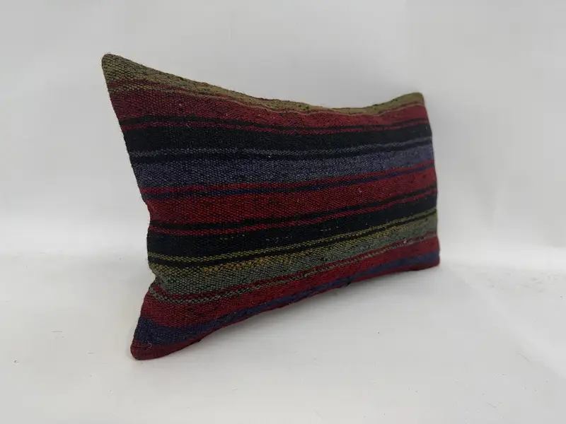 12x20 Red Cushion Case, Interior Designer Pillow, Chair Cushion, Sofa Cushion Case, Vintage Pillow, Cushion Cover, Turkish Kilim Pillow - 3