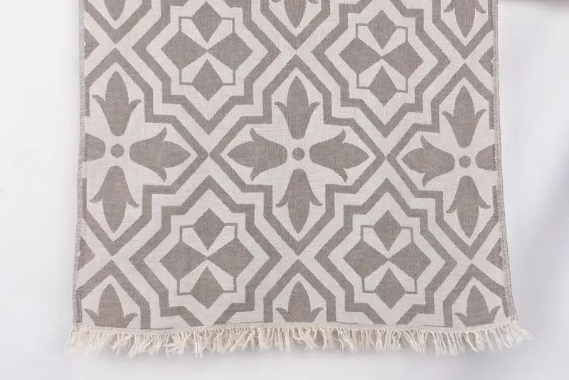 Wedding Gift, Small Bath Towels, Gift For The Home Decor, 40x24 Cotton Tulip Patterned Towel, Turkish Hand Towel, Gift For Mom, Handmade Gift - 1