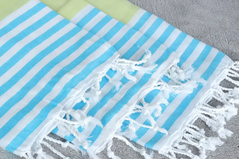Holiday Towel, 70x40 Cotton Striped Towel, Housewarming Gift, Oversized Beach Towel, Personalized Gift For Him, Bachelorette Gifts, Beach towel - 5
