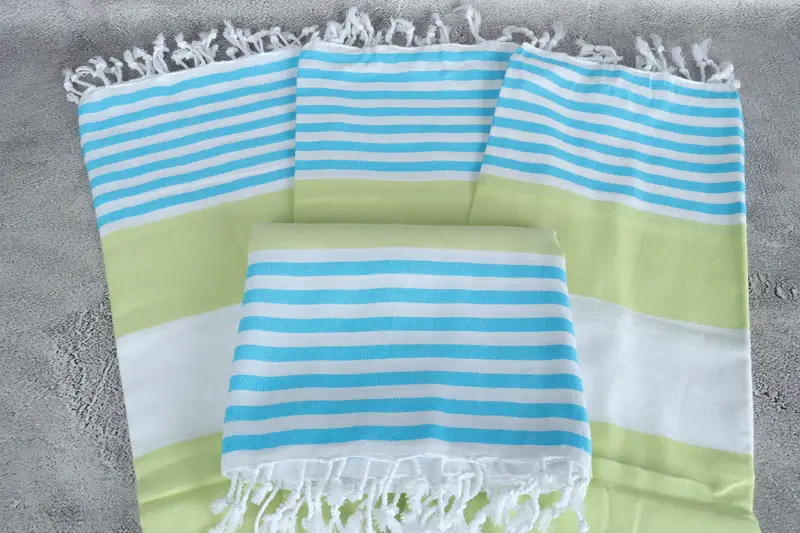 Holiday Towel, 70x40 Cotton Striped Towel, Housewarming Gift, Oversized Beach Towel, Personalized Gift For Him, Bachelorette Gifts, Beach towel - 4