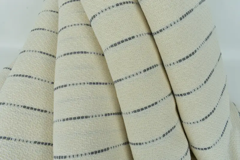 Woven Blanket, 98x92 Cotton Striped Design Towel, Gift For Coworker, Turkish Throw Blanket, Personalized Gifts, Bachelorette Gifts, Turkish Bedcover - 5