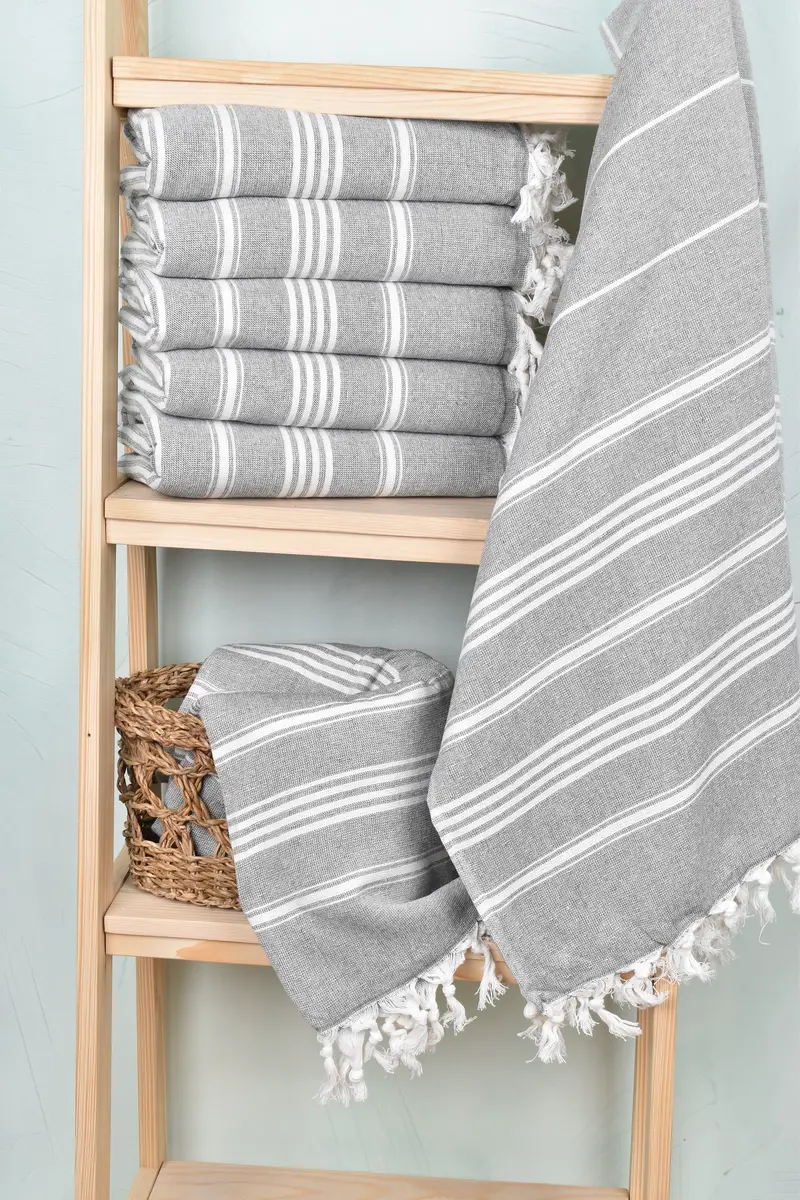 Bachelorette Party Gifts Bridesmaids, 70x40 Cotton Striped Towel, Personalized Gift For Her, Bachelor Bachelorette Party Favors, Wedding Favors - 3