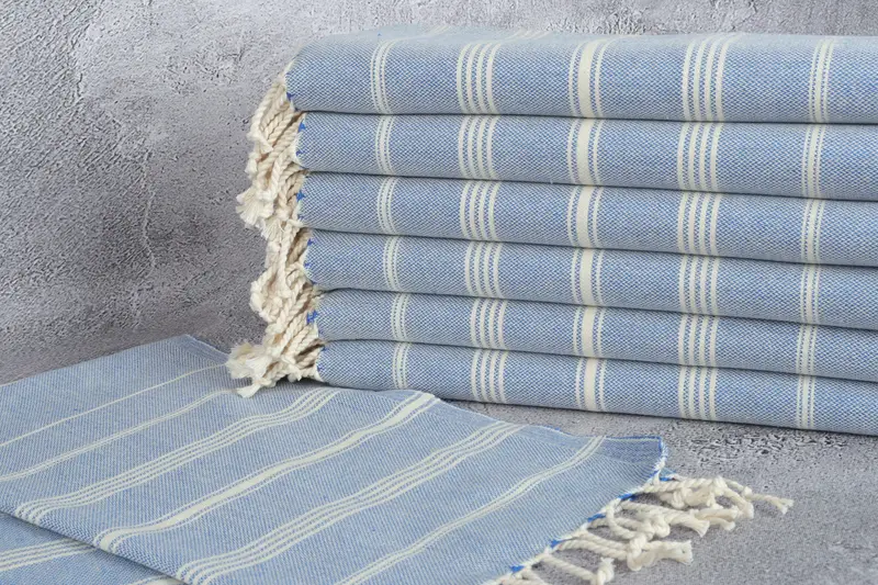 Regalos de fiesta de novia, toallas de baño, regalos personalizados, toalla de cocina personalizada, toalla de bordado, toalla a rayas de algodón de 38x24, regalos de decoración del hogar - 2