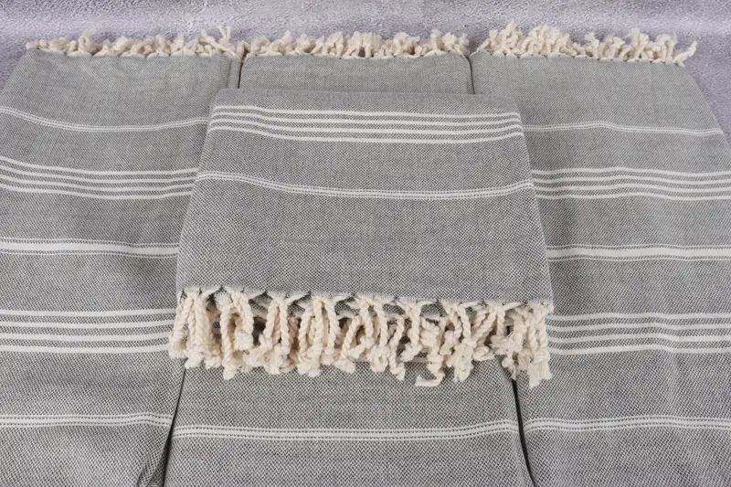 Luxury Turkish peshtemal beach towel, Hammam towel, Monogram Turkish Bath Towel, Turkish Towel USA, Custom Towel, Wedding Gift For Bride - 4
