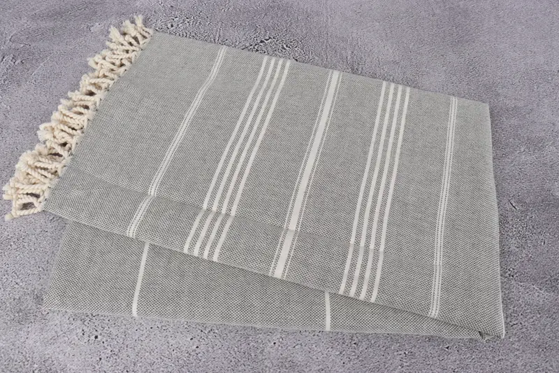 Luxury Turkish peshtemal beach towel, Hammam towel, Monogram Turkish Bath Towel, Turkish Towel USA, Custom Towel, Wedding Gift For Bride - 6
