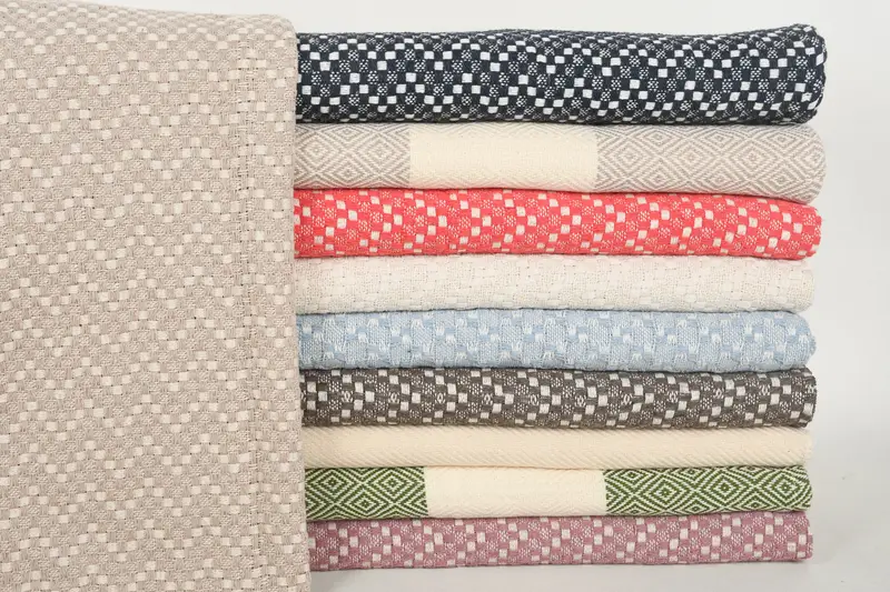 Valentines Gift, Monogrammed Hand Towel, Turkish Hand Towel, Organic Tea Towel, Turkish Towel Hand Towel, Gift For Her, 36x18 Cotton Set of 10 Towel - 1