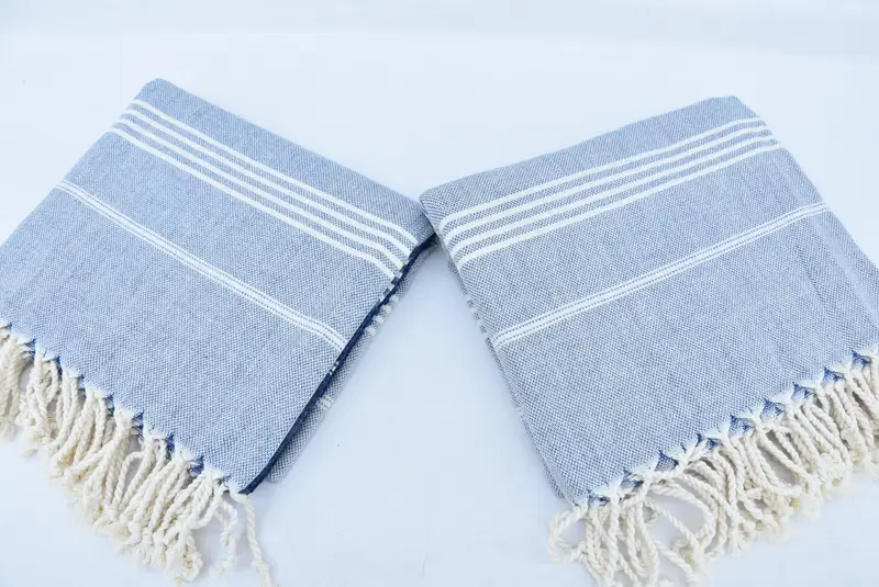 Quick-dry towel, Custom Turkish Towel, 68x40 Cotton Striped Towel, Custom Wedding Gift, Housewarming Gift, Peshtemal Towel, Custom Gifts - 4