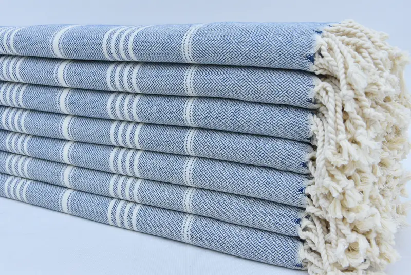Quick-dry towel, Custom Turkish Towel, 68x40 Cotton Striped Towel, Custom Wedding Gift, Housewarming Gift, Peshtemal Towel, Custom Gifts - 3