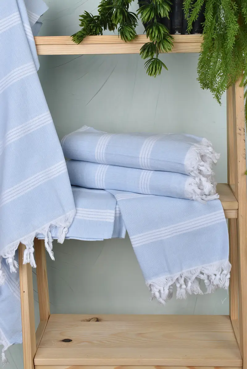 Home Decor Gifts, Beach Size Towel, Pool Towels, Bridesmaid Gift, Anniversary Gift For Her, 70x30 Cotton Striped Towel, Personalized Wedding Gift - 6