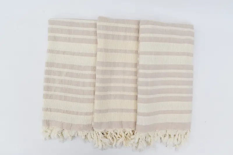 Organic Turkish towel, Bachelorette Party Favor, Summer Gift, Personalized Turkish Towel, Pool Towels, 70x34 Cotton Striped Towel, Scarf Towel - 6