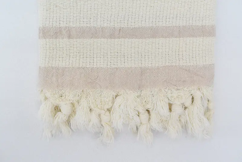 Organic Turkish towel, Bachelorette Party Favor, Summer Gift, Personalized Turkish Towel, Pool Towels, 70x34 Cotton Striped Towel, Scarf Towel - 5