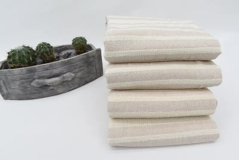 Organic Turkish towel, Bachelorette Party Favor, Summer Gift, Personalized Turkish Towel, Pool Towels, 70x34 Cotton Striped Towel, Scarf Towel - 7