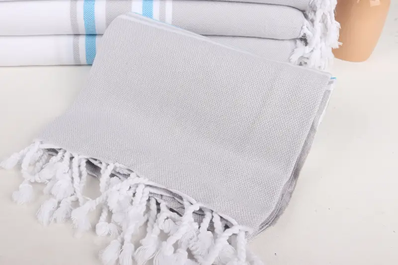 Bachelor Bachelorette Party Favors, Organic towel, Monogrammed Beach Towel, 70x40 Cotton Striped Towel, House Warming Gift, Handwoven Turkish Towel - 4