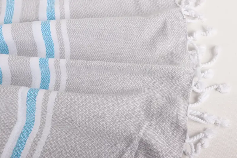Bachelor Bachelorette Party Favors, Organic towel, Monogrammed Beach Towel, 70x40 Cotton Striped Towel, House Warming Gift, Handwoven Turkish Towel - 8