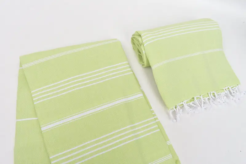 Bridal Gifts, Personalized Beach Towel, Custom Beach Towel, Turkish fouta towel for outdoor use, 70x40 Cotton Striped Towel, Wedding Favors - 7