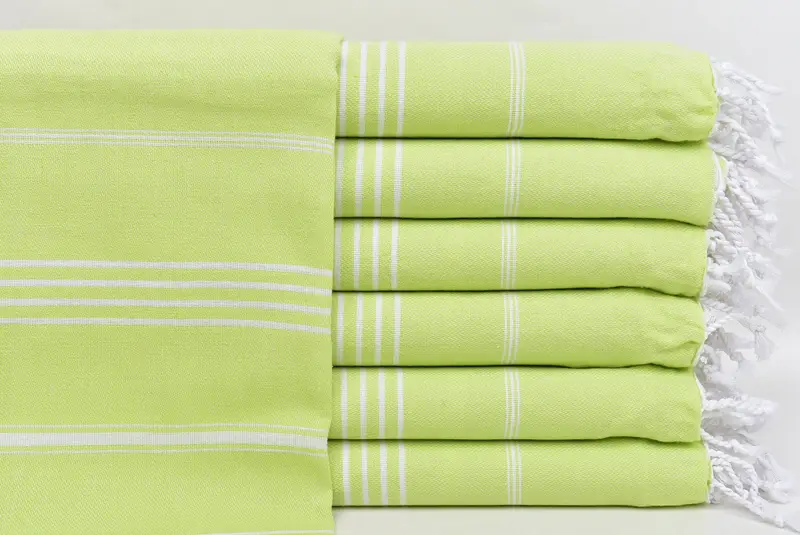 Bridesmaid Gift Towel, Luxury Turkish peshtemal beach towel, Cotton towel, 70x40 Cotton Striped Towel, Turkish towel, Wedding Day Gift For Bride - 1