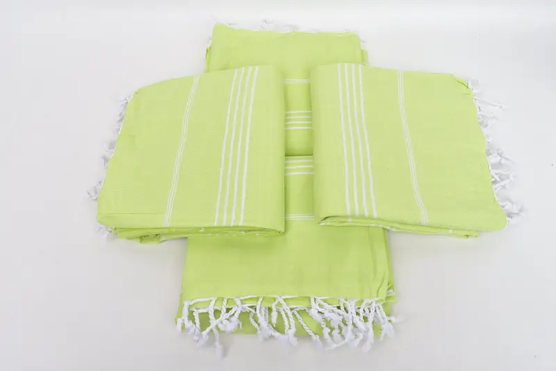 Bridesmaid Gift Towel, Luxury Turkish peshtemal beach towel, Cotton towel, 70x40 Cotton Striped Towel, Turkish towel, Wedding Day Gift For Bride - 6