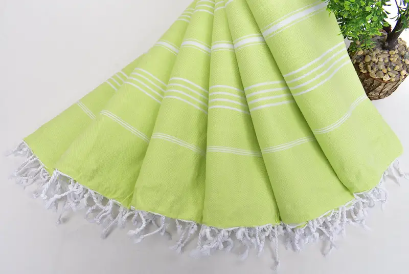 Bridesmaid Gift Towel, Luxury Turkish peshtemal beach towel, Cotton towel, 70x40 Cotton Striped Towel, Turkish towel, Wedding Day Gift For Bride - 4