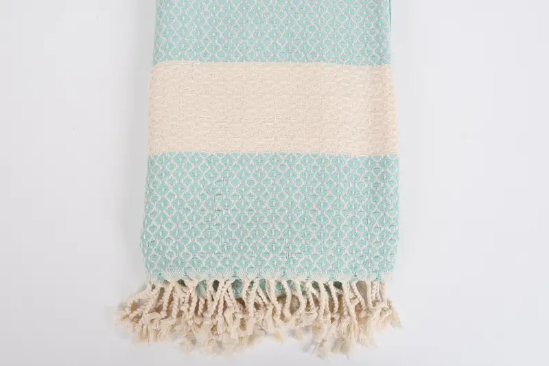 Guest Towel, Bridesmaid Gift, 70x40 Cotton Geometric Towel, Soft and absorbent Turkish towel, Bridal Shower Gift, Christmas Gift, Absorbent towel - 3