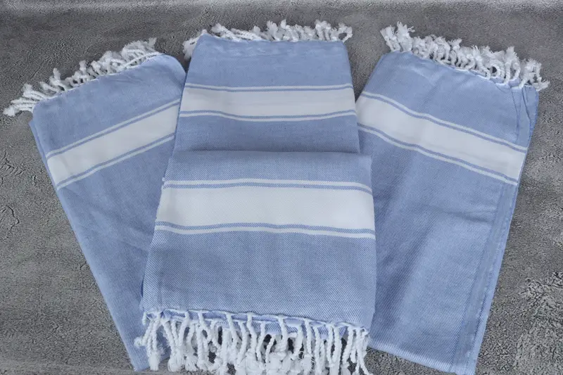 Turkish beach towel, Soft towel, Gift For Mom, Spa Towel, Yoga Towel, 70x40 Cotton Striped Towel, Handmade Turkish Towel, Bachelorette Party Favors - 4