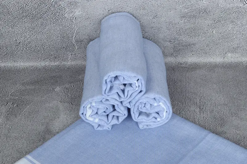Turkish beach towel, Soft towel, Gift For Mom, Spa Towel, Yoga Towel, 70x40 Cotton Striped Towel, Handmade Turkish Towel, Bachelorette Party Favors - 7