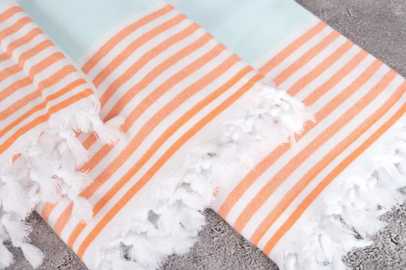 Hammam towel, Yoga Towel, Bridesmaid Gifts, Bridesmaid Favors, Cute Beach Towel, Personalized Bridesmaid Gift, 68x36 Cotton Striped Terry Towel - 5