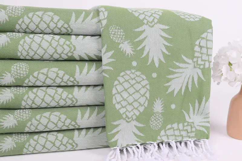 70x36 Baumwollananas -Designtuch, Junggeselle Bachelorette Party Gefälligkeiten, Brautjungferngeschenk, Beste Freundengeschenkideen, Personalisiertes Strandtuch - 3