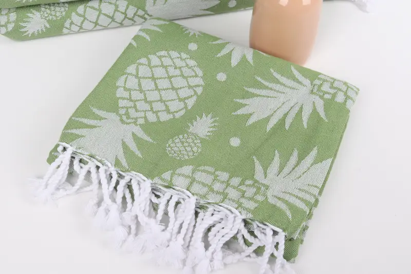 70x36 Baumwollananas -Designtuch, Junggeselle Bachelorette Party Gefälligkeiten, Brautjungferngeschenk, Beste Freundengeschenkideen, Personalisiertes Strandtuch - 6
