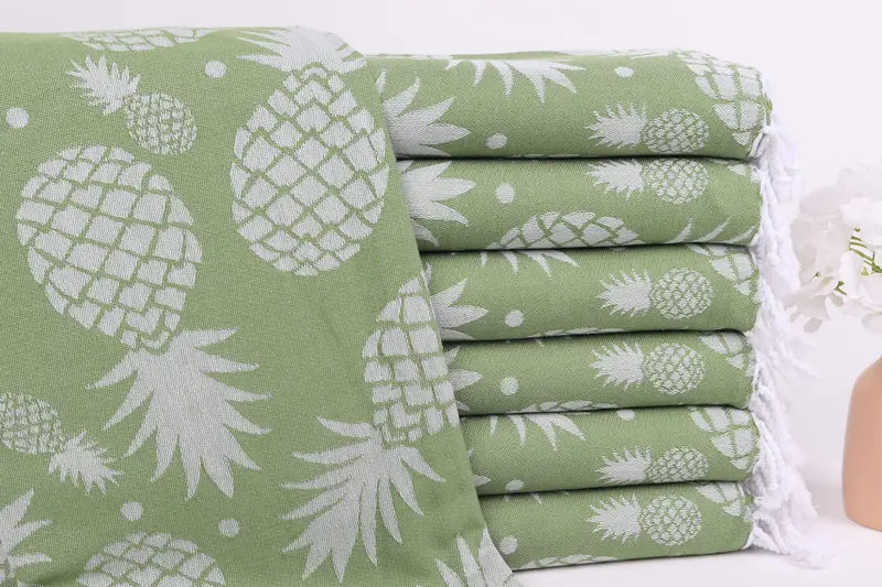 70x36 Baumwollananas -Designtuch, Junggeselle Bachelorette Party Gefälligkeiten, Brautjungferngeschenk, Beste Freundengeschenkideen, Personalisiertes Strandtuch - 2