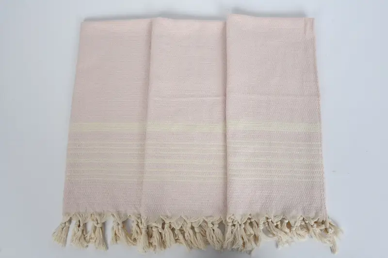 Merry Christmas Gifts, Personalized Gift, Beach Theme Wedding Gift, Small Bath Towels, Personalized Hand Towel, 40x18 Cotton Striped Towel - 7