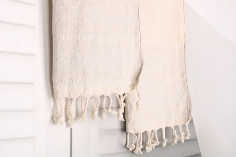 Küçük havlu, küçük banyo havlu, kişiselleştirilmiş el havlu, Noel hediyeleri, monogram el havlu, 40x20 keten Kilim tasarım havlu, bekarlığa veda partisi öğeleri - 7
