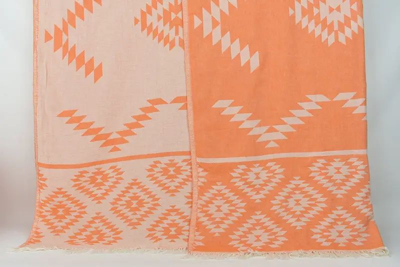 Bachelorette Party Favors, Bedspread, Custom Wedding Gifts, Best Friend Wedding Gift, Bachelor Party Gifts, 84x56 Cotton Kilim Towel, Organic Throw - 1