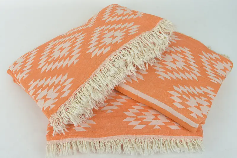 Bachelorette Party Favors, Bedspread, Custom Wedding Gifts, Best Friend Wedding Gift, Bachelor Party Gifts, 84x56 Cotton Kilim Towel, Organic Throw - 7