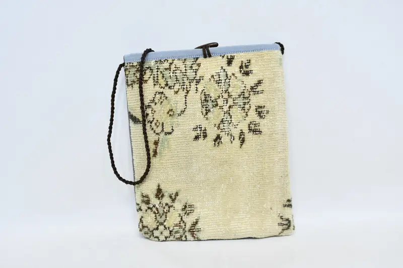 Ayarlanabilir Askılı Kilim Çanta, Gotik Steampunk Boho Yün Çapraz Çanta