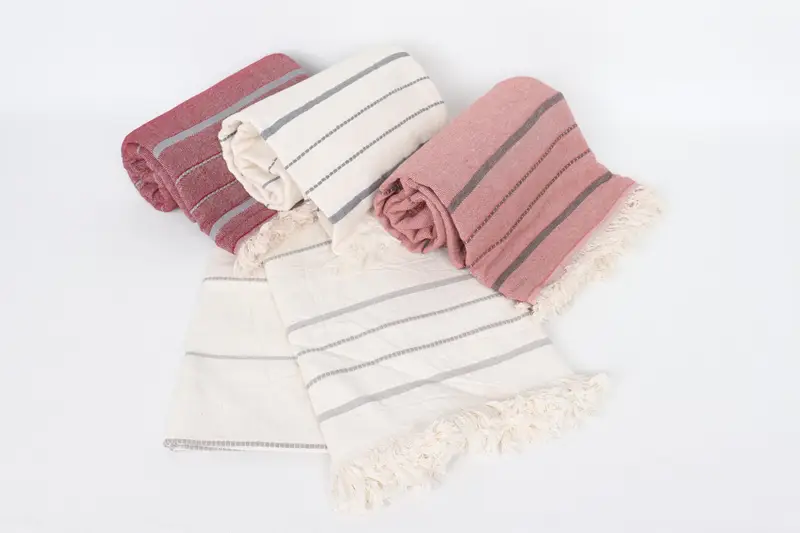 Bridesmaid Towel, Gift Boxes Towel, Towel With Name, 70x40 Cotton Striped Towel, Bachelor Bachelorette Party Favors, Travel towel, Bachelor Gifts - 5