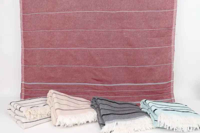 Bridesmaid Towel, Gift Boxes Towel, Towel With Name, 70x40 Cotton Striped Towel, Bachelor Bachelorette Party Favors, Travel towel, Bachelor Gifts - 8