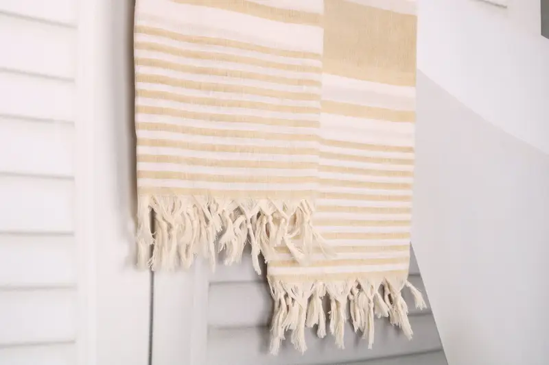 Wedding Towel, Family Gift, Bachelorette Party Gift, Turkish bath towel, 70x40 Cotton Striped Towel, Custom Towel Beach, Turkish beach towel - 8