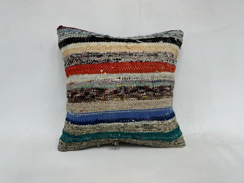 Aztec Cushion Case, Nautical Throw Cushion, 20x20 Green Pillow Case, Home Decor Pillow, Vintage Pillow, Cushion Case, Interior Designer Pillow - 1