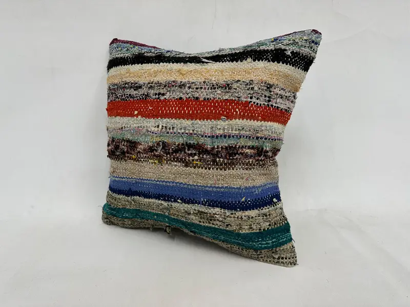 Aztec Cushion Case, Nautical Throw Cushion, 20x20 Green Pillow Case, Home Decor Pillow, Vintage Pillow, Cushion Case, Interior Designer Pillow - 4