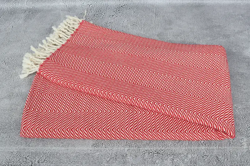 Sand-resistant towel, Bridal Shower Gift, 70x40 Cotton Chevron Towel, Valentines Day Gift For Her, Bachelorette Party Gift, Bride Gift, Yoga Towel - 6