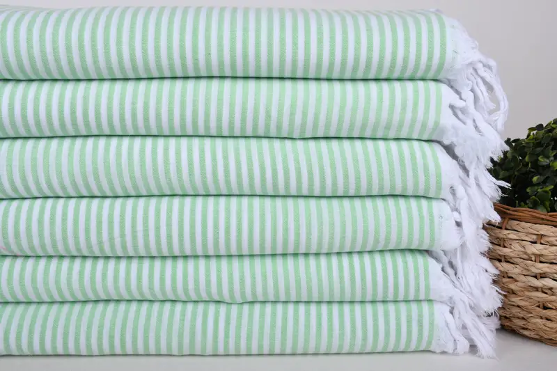 Turkish bath towel, Beach Towel Bulk, Personalized Towel, 68x36 Cotton Striped Towel, Wedding Gift For Bride, Cute Beach Towel, Bachelorette Towel - 2