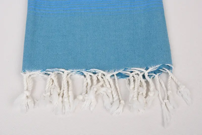 Spa Towel, Bachelorette Party Gift, 68x36 Cotton Striped Towel, Handmade Gift, Luxury Turkish Bath Towel, Fouta towel, Peshtemal, Holiday Towel - 3