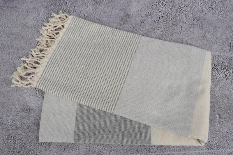 Bridal Shower Gifts, Custom Gift, Wedding Towel, 70x40 Cotton Striped Towel, Custom Towel, Soft and absorbent Turkish towel, Organic Turkish towel - 6