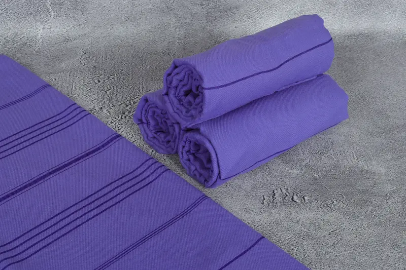 Extra large Turkish bath towel, Summer Towel, Soft towel, Best Friend Gift, Travel Towel, Family Gift, 70x40 Cotton Striped Towel, Sand-free towel - 8
