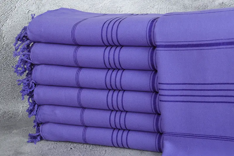 Extra large Turkish bath towel, Summer Towel, Soft towel, Best Friend Gift, Travel Towel, Family Gift, 70x40 Cotton Striped Towel, Sand-free towel - 1