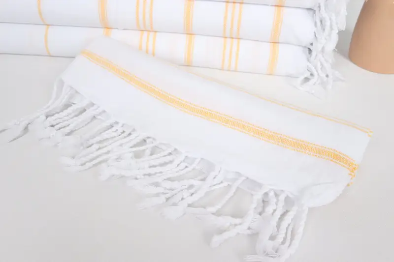 Turkish Hand Towel, Gym Towel, Personalized Gifts, Personalized Turkish Towel, Best Wedding Gift, Monogram Kitchen Towel, 40x24 Cotton Striped Towel - 4