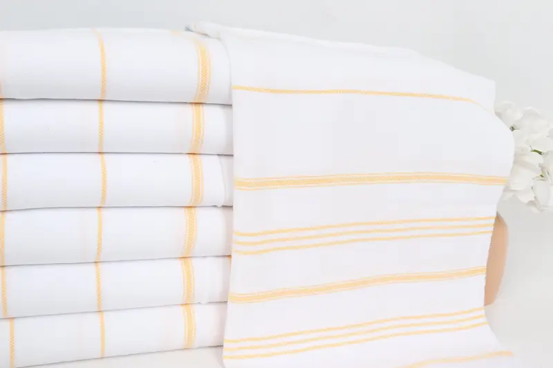 Turkish Hand Towel, Gym Towel, Personalized Gifts, Personalized Turkish Towel, Best Wedding Gift, Monogram Kitchen Towel, 40x24 Cotton Striped Towel - 2