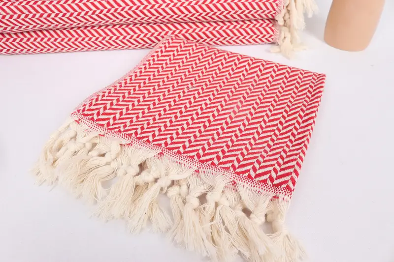 Bathroom Towels, 36x18 Cotton Chevron Towel, Embroidery Towel, Turkish Tea Towel, Kitchen Towel, Spa Towel, Valentines Day Gift Idea, Xmas Gifts - 5