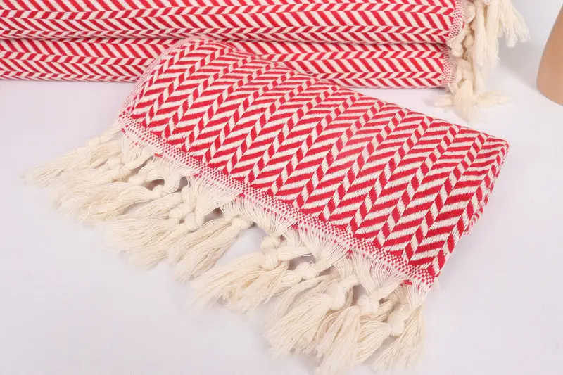 Bathroom Towels, 36x18 Cotton Chevron Towel, Embroidery Towel, Turkish Tea Towel, Kitchen Towel, Spa Towel, Valentines Day Gift Idea, Xmas Gifts - 4